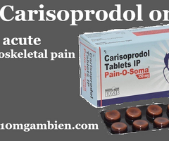 Buy Carisoprodol Online for Fast Muscle Pain Relief