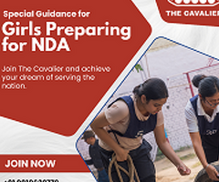 Join The Cavalier for NDA for Girls Coaching and Defence Preparation