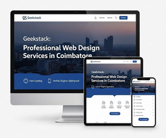 Web Design Services in Coimbatore Geekstack