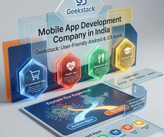 Mobile App Development Company in India – Geekstack