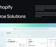 Custom Shopify Development Company in Coimbatore Geekstack