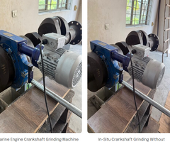 On-Site Crankshaft Grinding Machine | Electric Motor System