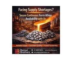 Facing Supply Shortages? Secure Continuous Ferro Alloys Availability with Us