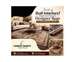 Tired of Dull Interiors? Upgrade Your Space with Designer Rugs