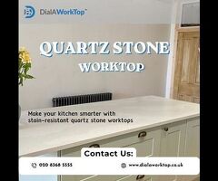 Quartz Stone Worktop | +44 020 83685555 | DialAWorkTop