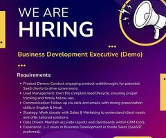 We’re Hiring | Business Development Executive (Demo) at MAssist
