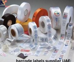 How does a barcode labels supplier UAE support warehouse operations?