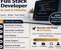 Become a Job-Ready Full Stack Developer in 6 Months by Rynova Softwares