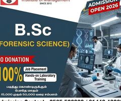 B.Sc Forensic Science Program in Madurai | Boston College – Where Future Experts Begin