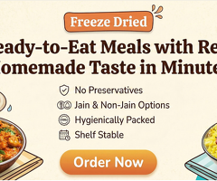 Best Ready To Eat Food in India – Instant Indian Meals Online