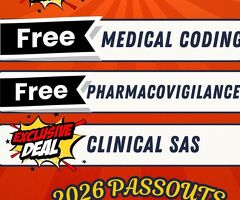Free Medical Coding & Pharmacovigilance Training | 2026 Passouts Only