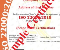 Get ISO 22000 Certification at Affordable Cost – AQC World