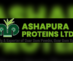 Ashapura Proteins Ltd. is a supplier, manufacturer, importer, and exporter of guar gum powder