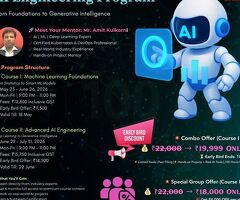 AI Engineering Course in Pune | Machine Learning, Deep Learning & Generative AI Training