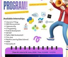 IT Internship in Pune 2026 | AI, Python, Java, MERN, Cybersecurity Internships
