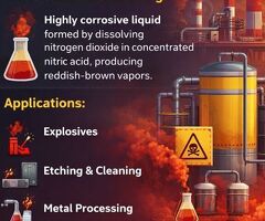 How does Nitric Acid 98% improve manufacturing efficiency?