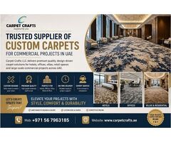 Trusted Supplier of Custom Carpets for Commercial Projects in the UAE