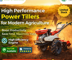 High Performance Power Tillers for Modern Agriculture