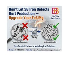 Don’t Let SG Iron Defects Hurt Production — Upgrade Your FeSiMg