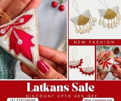 Shop Trendy Latkan for Lehenga Online – Save Upto 40%