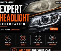 Professional Car Repair Services & Headlight Restoration in Delhi