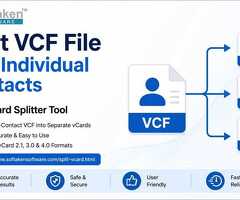 Remove the Stress of Managing Bulk Contacts Separate vCard Files Easily