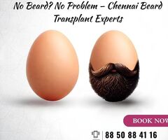 Beard Transplant in Chennai  Get a Thick & Stylish Beard Naturally