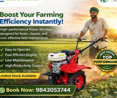 Boost Farming Efficiency with High-Performance Power Weeders