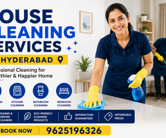 Trusted House Cleaning Services in Hyderabad for Every Home