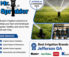 Best Irrigation Brands Jefferson GA