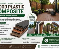 Wood Plastic Composite – Durable, Eco-Friendly WPC Solutions for Modern Construction