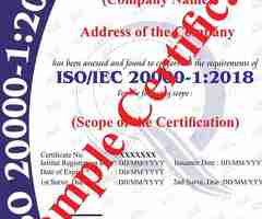 Trusted ISO 20000 Certification Body for IT Service Management