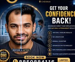 Transform Hair Loss Into Confidence with Advanced DHI Hair Transplant