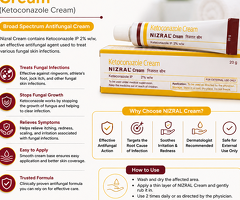 Nizral Cream | Ketoconazole 2 Cream | Onlinegenericmedicine