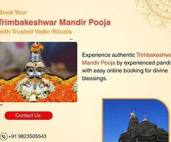 Trimbakeshwar Temple Pooja Online – Book Your Sacred Ritual with Ease