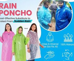 Stay Dry This Monsoon with Premium Silpaulin Rain Ponchos! - 3