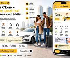 Uber Clone - White Label Taxi App Development Solution