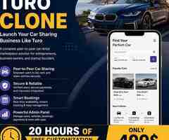 Turo Clone Script — Launch Your Own Peer-to-Peer Car Rental Marketplace