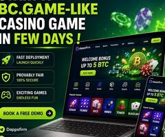Deliver Real-Time Crypto Gaming Experience with a BC.Game Clone Platform