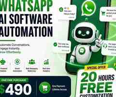Zipprr WhatsApp Automation Software — Bulk Messaging & Chatbot Platform at $490