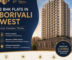 Premium 2 BHK Flats in Borivali West by Shelaji Group