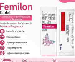 Femilon Tablet – Ethinyl Estradiol and Desogestrel Birth Control Pill
