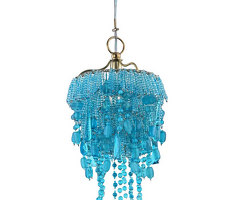 Nora Turquoise Mini Chandelier - ILLUMEA