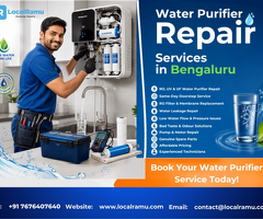 Fix your ro water purifier today with bengaluru's trusted repair experts