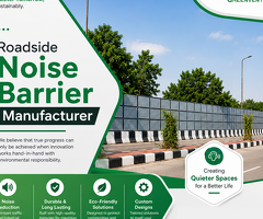 Roadside Noise Barrier Manufacturer for Traffic Noise Control