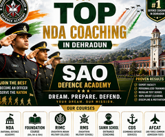 SAO Defence Academy - Top NDA Coaching in Dehradun