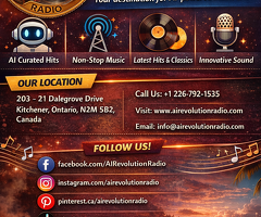 Online AI radio station Canada