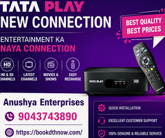 Tata Play New Connection Tiruvannamalai | HD DTH Installation