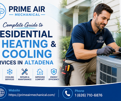 Heating System Repair Service in Altadena