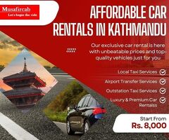 Taxi Service in Kathmandu, Car Rentals in Kathmandu